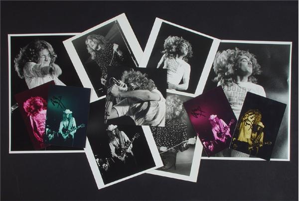 Led Zeppelin Photo Archive Including Signed Photos (15)