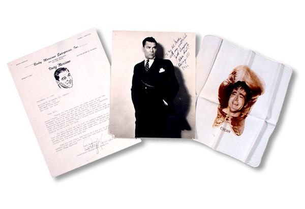 Marciano & Dempsey Signed Boxing Collection (3)