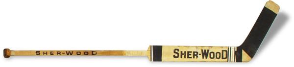1973-74 Ed Giacomin Game Used Stick