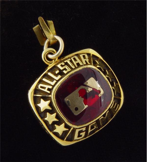 - 1985 MLB All Star Charm Presented to Player