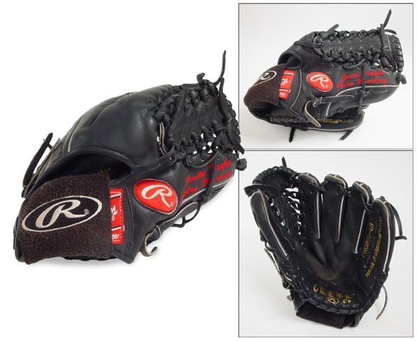 Baseball Equipment - Pedro Martinez Game Used Glove