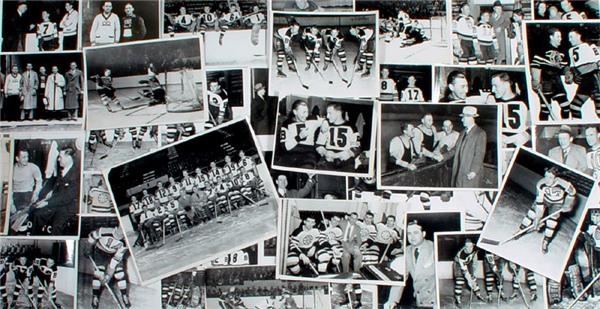 - Collection of 1930's - 1950's Boston Bruins Photographs with Eddie Shore (39)