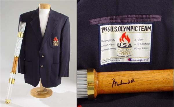 - Muhammad Ali Signed 1996 Olympic Torch *