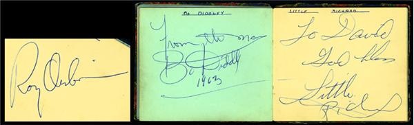 - 1963 British Rock ‘n Roll Autograph Book