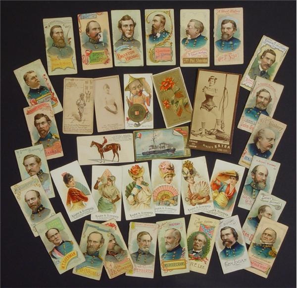 19th Century Non-Sports Card Collection of 130
