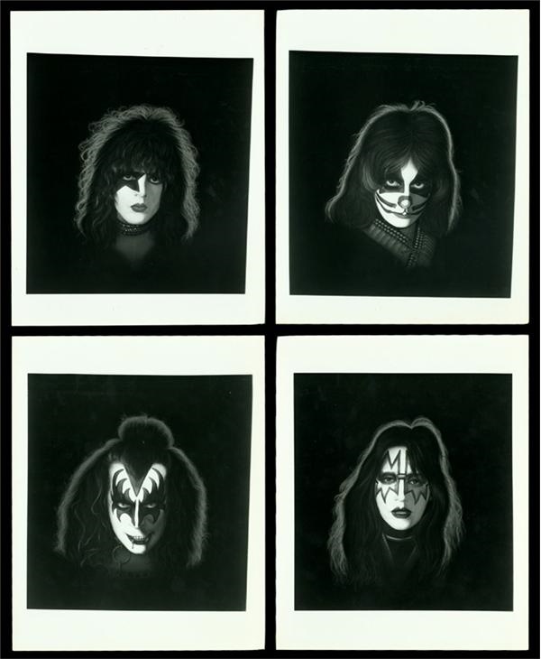 - 1978 KISS Solo Albums Original Negatives & Vintage Stills