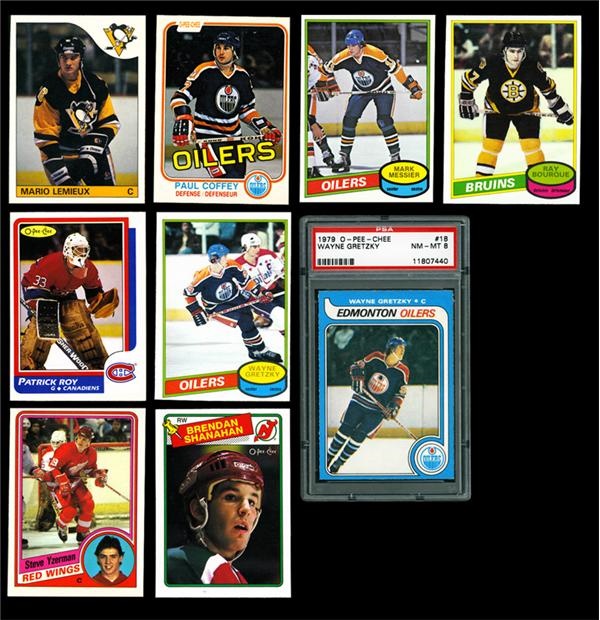 1979-89 O-Pee-Chee Hockey Set Collection (11)