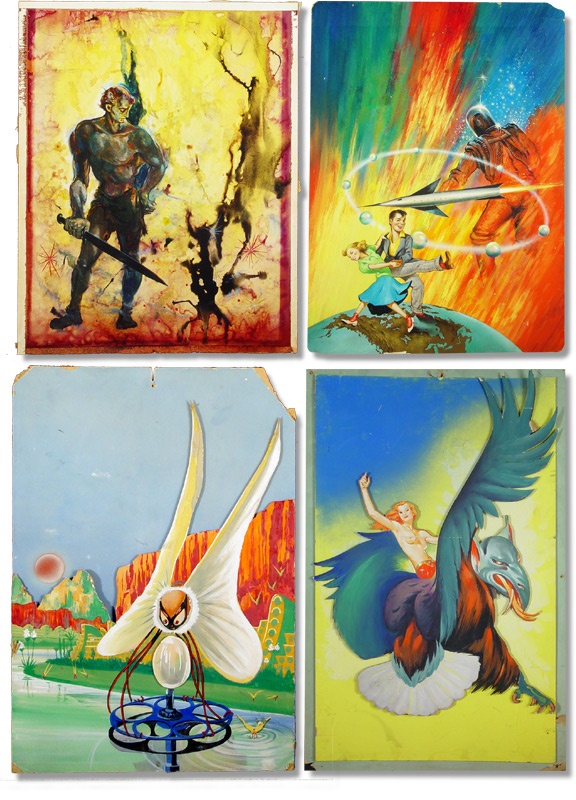 - 1930s-50s Science Fiction & Fantasy Original Illustration Art Collection