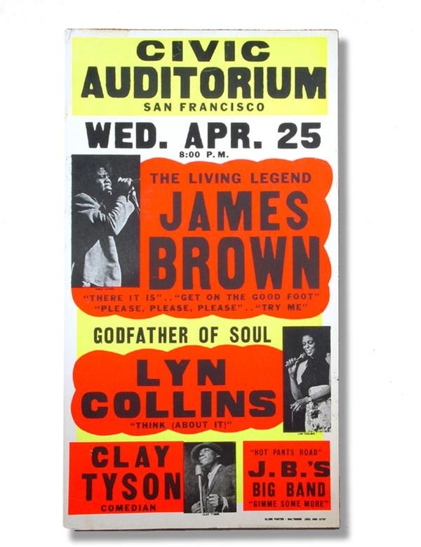 - 1962 James Brown at Civic Auditorium San Francisco