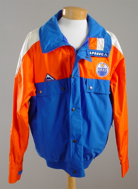 - Wayne Gretzky’s 1987 Edmonton Oilers Team Jacket