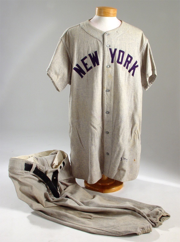 - 1951 Johnny Mize Game Worn Jersey with Pants