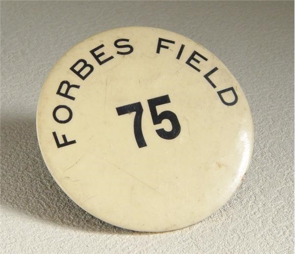 - Forbes Field Usher's Badge