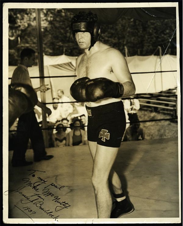 Muhammad Ali & Boxing - James J. Braddock Signed 8 x 10" Photo