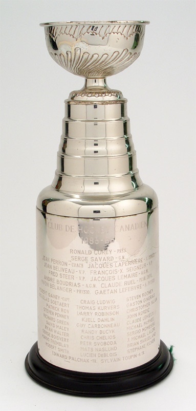 - 1986 Montreal Canadiens Stanley Cup Trophy (13")