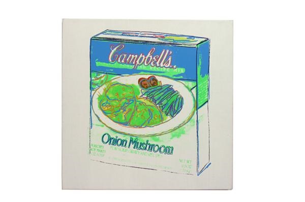 - Warhol Onion Mushroom Soup Painting (1986)