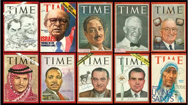 - Time Magazine Signed Covers