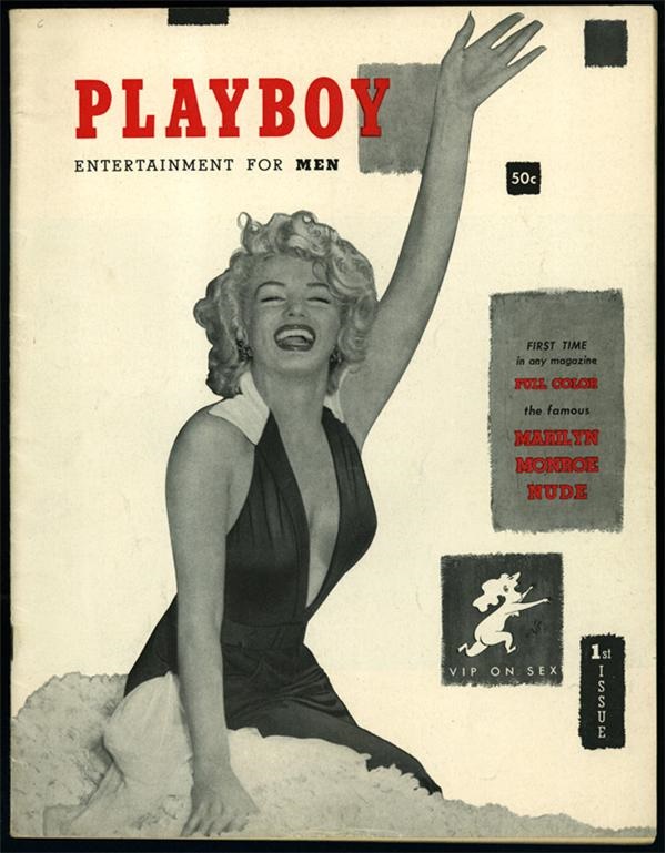 - Playboy #1-Marilyn Monroe