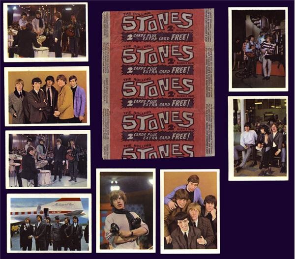 - Rolling Stones Card Set w/Wrapper