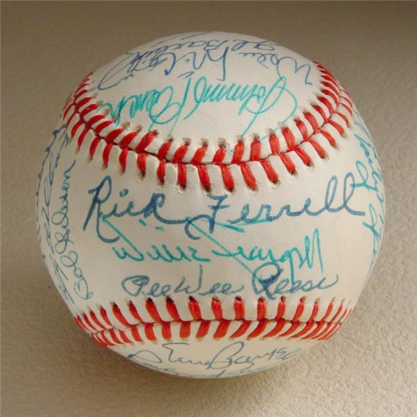 - Hall of Fame Signed Baseballs (2)