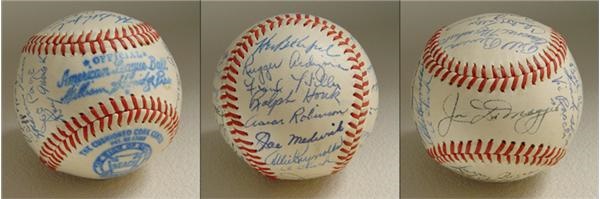 - 1947 New York Yankee Team Signed Baseball