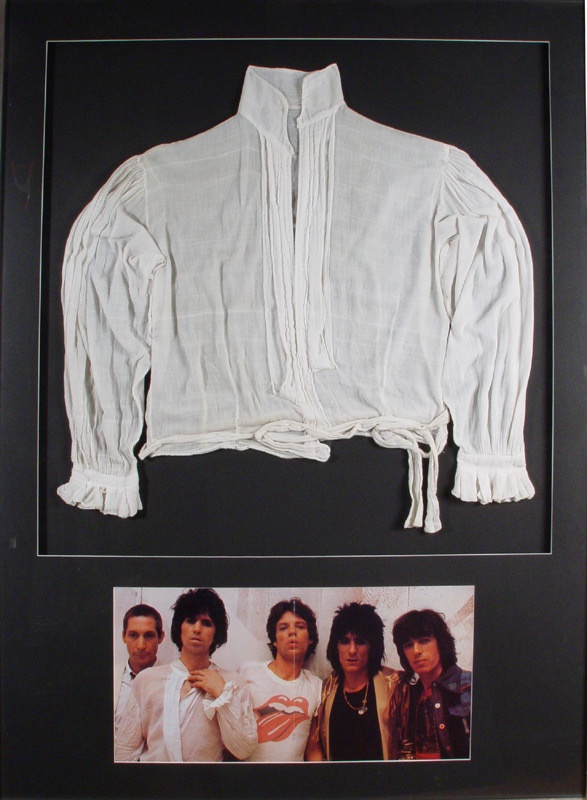 Keith Richards Concert Worn Shirt