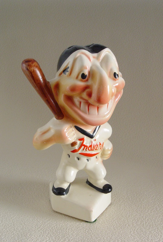 - Cleveland Indians Stanford Pottery and Gibbs-Connor Banks (2)