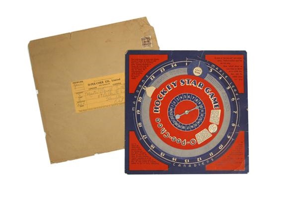 - Vintage 1936-37 OPC Hockey Cardboard Game