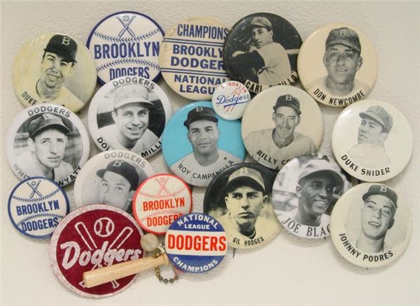 - Brooklyn Dodger Pin Collection (18)