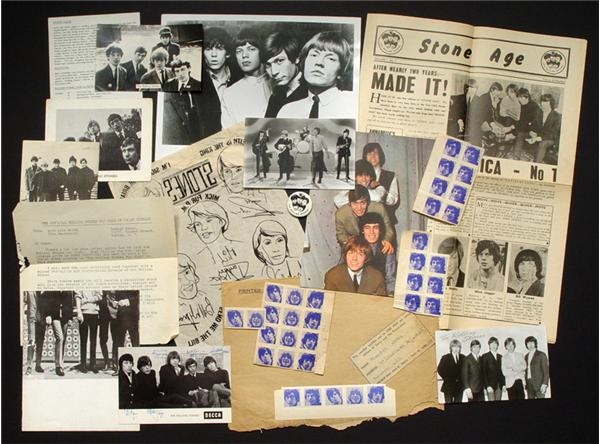 - Rolling Stones Fan Club and Promo Collection