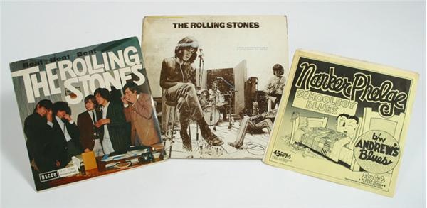 - Rare Rolling Stones Record Collection (3)