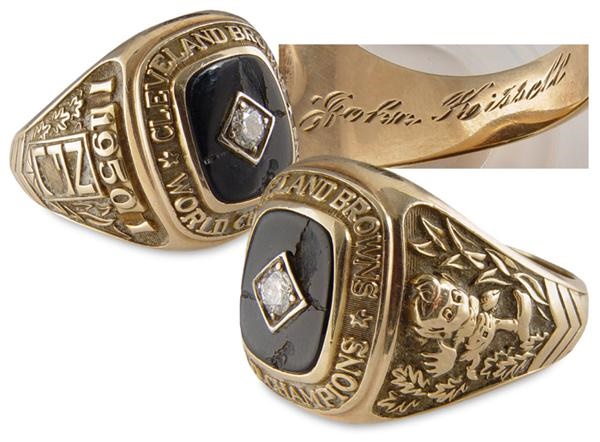 - 1950 Cleveland Browns NFL Championship Ring (John Kissel)