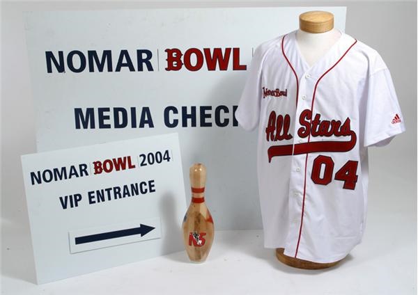 - Nomar Bowl Personal Shirt and Bowling Pin