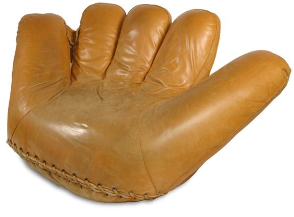 - Large Leather Glove Chair