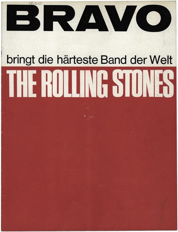 Rolling Stones '65 German Program