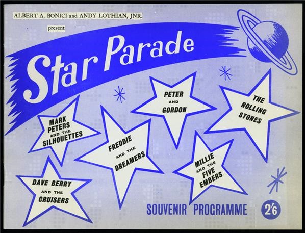 - Rolling Stones Star Parade Program