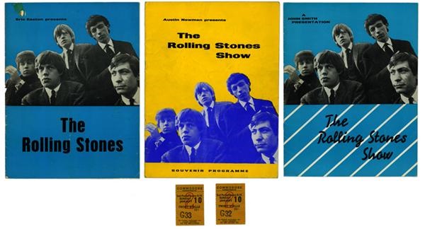 - Rolling Stones '64 U.K. Programs (3)