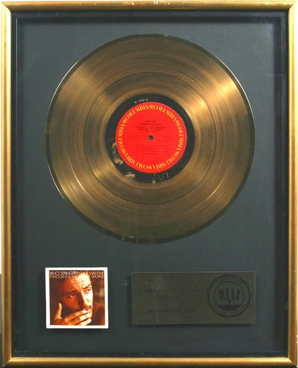 - Bruce Springsteen "The Wild, The Innocent and the E Street Shuffle" Gold Record