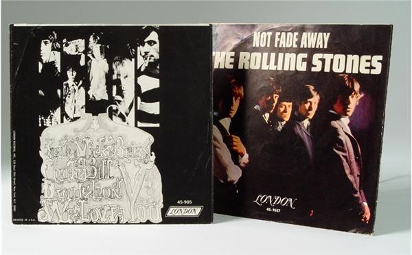 - Rolling Stones 45 Record Jackets (2)