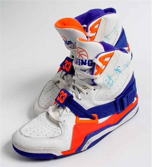 - 1991/92 Patrick Ewing Autographed Game Worn Sneakers