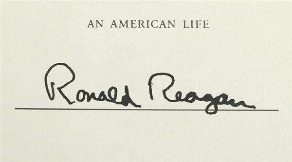 Presidential Signed Books, Clinton, Reagan and Carter