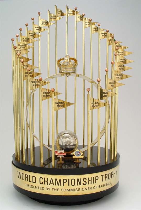 - 1993 Toronto Blue Jays Large World Series Trophy