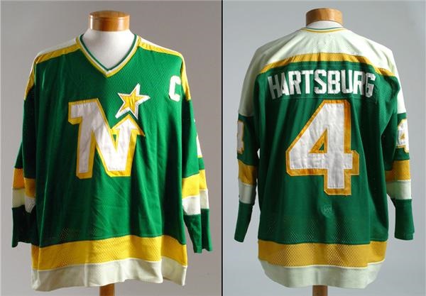 - 1981-82 Craig Hartsburgh Minnesota North Stars Game Worn Jersey