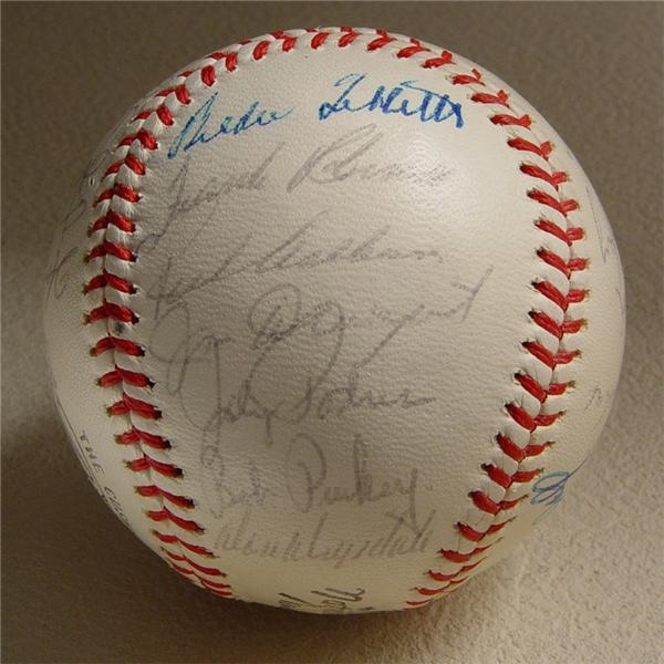 - 1962 National League All Star Team Signed Baseball.
