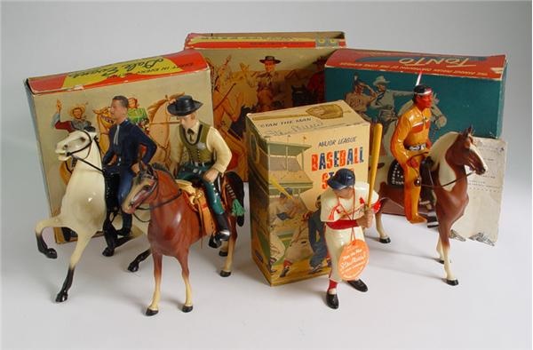 - Four Hartland Statues in Boxes