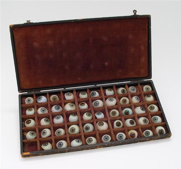 - Glass Eyes Store Display w/ Case (49)