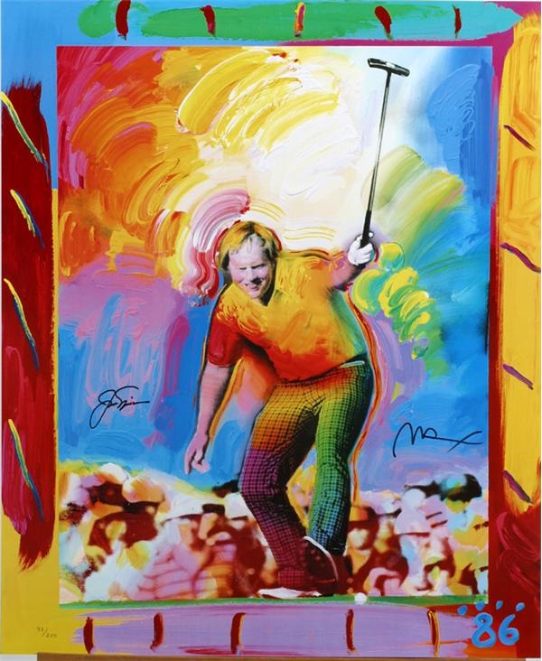 - Jack Nicklaus Signed Serigraph by Peter Max