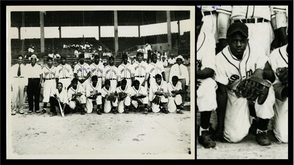 - 1946 Chattanooga Choo-Choos Earliest Known Willie Mays Team Photo