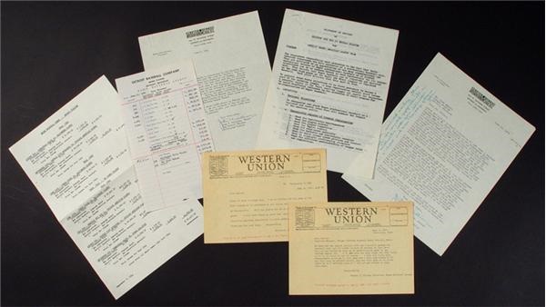 - 1940's Negro League Letters and Documents (22)