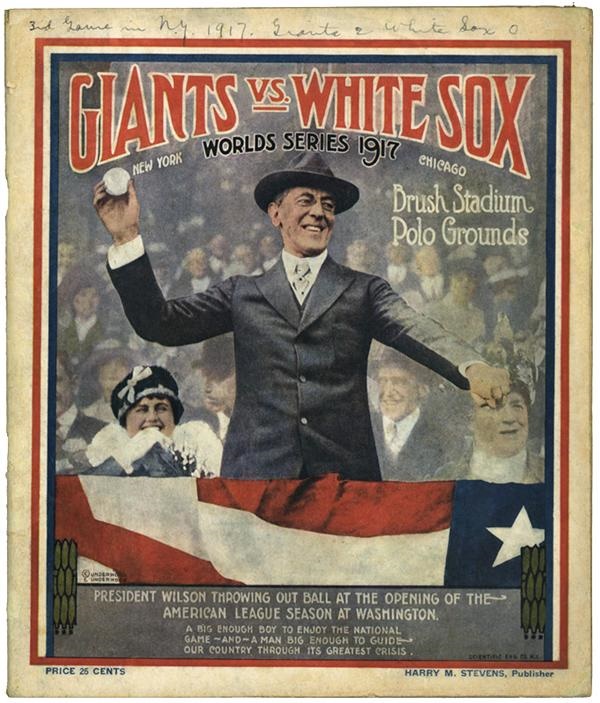 - 1917 New York Giants World Series Program