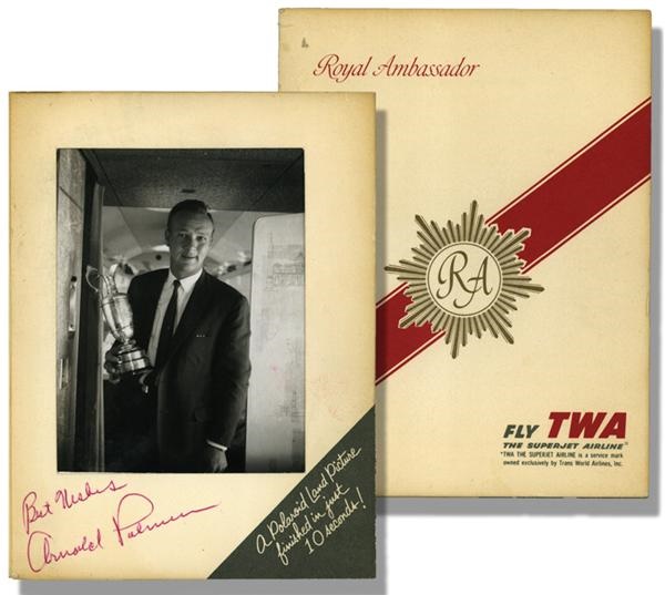 Vintage Arnold Palmer Signed Photo